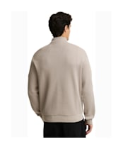 Men's Barbour International Curve Half Zip Sweatshirt - Concrete