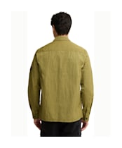 Men's Barbour International Inline Overshirt - Fir Green