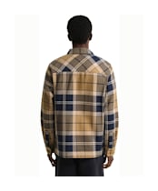 Men's Barbour Oversized Tartan Overshirt - Birchwood Dress Tartan