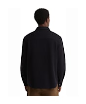 Men's Barbour Marltown Tailored Wool Blend Overshirt - Navy Marl