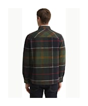 Men's Barbour Woodlane Brushed Check Overshirt - Classic Tartan