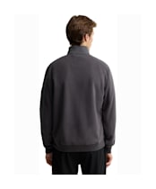 Men's Barbour International Burnhope Quilted Sweatshirt - Asphalt