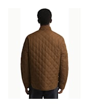Men's Barbour Lowerdale Quilted Jacket - Dark Sand