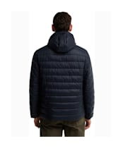  Men's Barbour Re-Engineered Hadden Quilted Jacket - Dark Navy