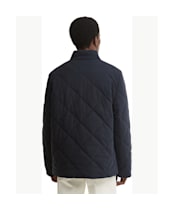 Men's Barbour Corden Quilted Jacket - Dark Navy