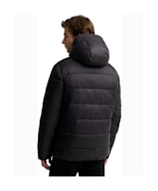 Men's Barbour International Bobber Puffer Jacket - Black