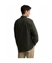 Men's Barbour Bank Check Shirt - Olive