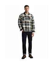 Men's Barbour Grasmoor Relaxed Checked Shirt - Mid Olive