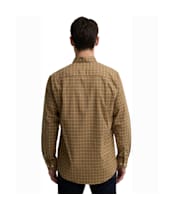 Men's Barbour Alderwood Regular Fit Tattersall Shirt - Camel