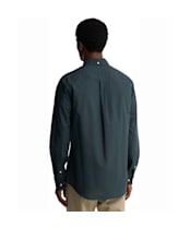 Men's Barbour Harbourwall Tailored Gingham Shirt - Sycamore Green
