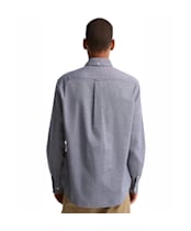Men's Barbour Nevis Authentic Textured Shirt - Navy Marl