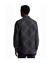 Men's Barbour Lochton Tailored Tartan Shirt - Shadow Classic Tartan