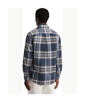 Men's Barbour Dovedale Tailored Checked Shirt - Grey Marl