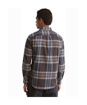 Men's Barbour Dovedale Tailored Checked Shirt - Dark Sand