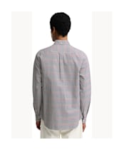 Men's Barbour Rickwood Tailored Gingham Shirt - Navy