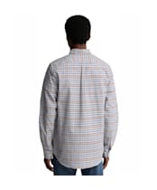 Men's Barbour Rickwood Tailored Gingham Shirt - Stone