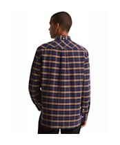 Men's Barbour Forth Authentic Highland Check Oxford Shirt - Deep Blue