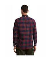 Men's Barbour Broxburn Tailored Checked Shirt - Red