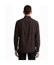 Men's Barbour Mineral Tartan Authentic Shirt - SMOKED PEAT