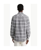 Men's Barbour Mineral Tartan Authentic Shirt - Ice Granite