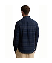 Men's Barbour Mineral Tartan Authentic Shirt - Midnight Loch