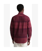 Men's Barbour Mineral Tartan Dunoon Authentic Shirt - CRIMSON HEATHER