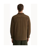 Men's Barbour Authentic Cord Shirt - Beech