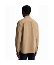 Men's Barbour Authentic Cord Shirt - Washed Stone