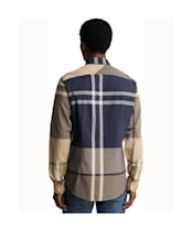 Men's Barbour Oversized Tartan Dunoon Tailored Shirt - Birchwood Dress Tartan