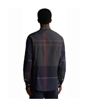 Men's Barbour Oversized Tartan Dunoon Tailored Shirt - Shadow Classic Tartan