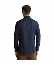 Men's Barbour Harleton Tailored Tartan Shirt - Midnight Loch