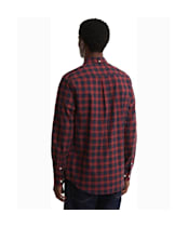 Men's Barbour Windsor Tailored Checked Shirt - Red