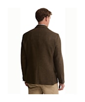 Men's Barbour Bryson Moons Check Blazer - Brown