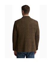 Men's Barbour Gosforth Moons Checked Blazer - Brown