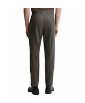 Men's Barbour Fairford Herringbone Trouser - Grey Marl