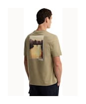 Men's Barbour Birchcliffe Relaxed Graphic T-Shirt - Mushroom