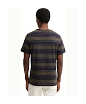 Men's Barbour Tartham Tailored Stripe T-Shirt - Dark Navy