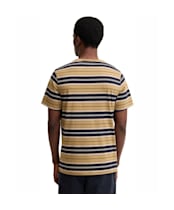 Men's Barbour Tartham Tailored Stripe T-Shirt - Stone