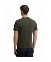 Men's Barbour Tartan Tailored Crest Logo T-Shirt - Sage