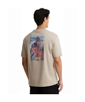 Men's Barbour International Taylor Archive Graphic T-Shirt - Concrete