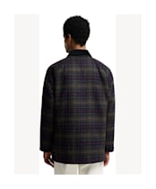 Men's Barbour Tartan Bedale Wool Jacket - Shadow Classic Tartan