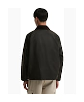 Men's Barbour Oversized Transport Waxed Jacket - Dark Brown