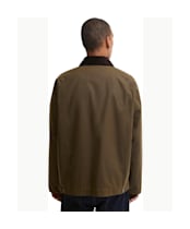 Men's Barbour Short Bedale Waxed Jacket - Brown