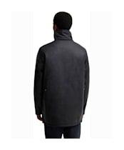 Men's Barbour Modern Powell Waxed Jacket - Navy