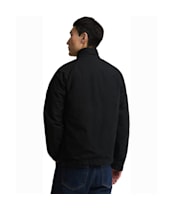 Men's Barbour International Club Blouson Washed Waxed Jacket - Black