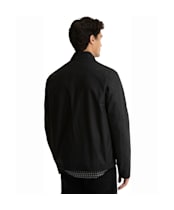 Men's Barbour International Outpost Waxed Jacket - Black