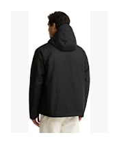 Men's Barbour International Everrett Waxed Jacket - Black