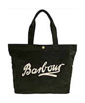 Barbour Carrick Cord Tote Bag - Sage