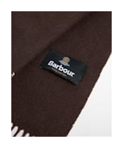 Barbour Plain Lambswool Scarf - Rustic