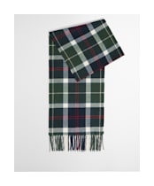 Barbour Galingale Tartan Scarf - Evergreen Tartan